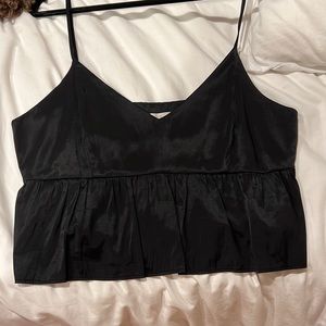 WAYF peplum tank top